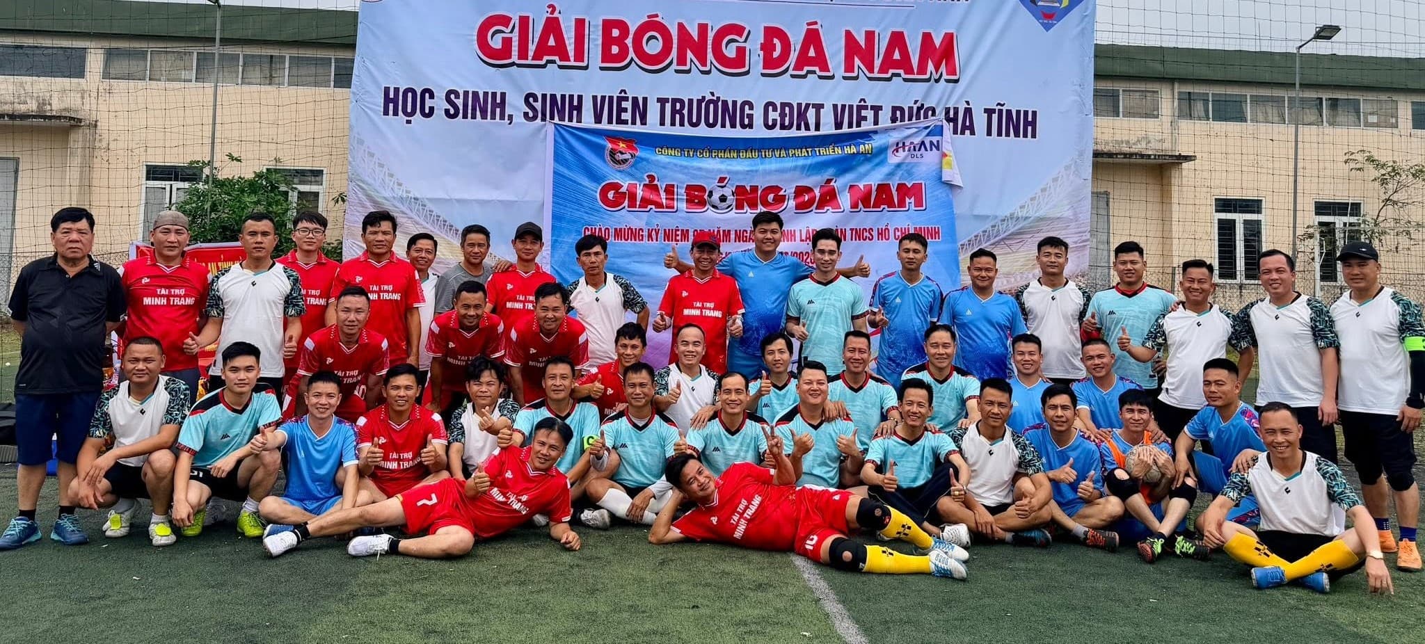 Trung tâm giáo dục nghề nghiệp Hà An tài trợ giải bóng đá nam học sinh sinh viên